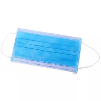 Маска для лица одноразовая трехслойная 50 шт.