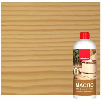 Масло для бань и саун Neomid цвет прозрачный 0.5 л