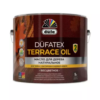 Масло для дерева Oil Terrace цвет бесцветный 9 л