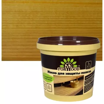 Масло для полков Forwood цвет прозрачный 1 л
