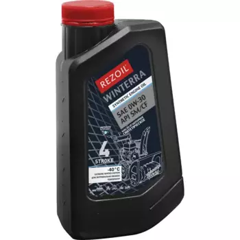 Масло моторное 4Т зимнее Rezer Winterra SAE 0W-30 синтетическое 946 мл