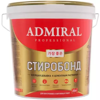Мастика Admiral Стиробонд 20 кг