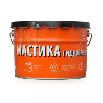 Мастика приклеивающая Гидробарьер №7 для кровли 10 кг