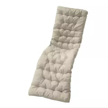 Матрас для садовых качелей 190х60х7 см бежевый