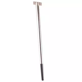 Мебельная ножка круглая 20 мм высота 710 мм никель/черная