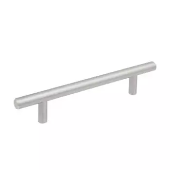 Мебельная ручка-рейлинг PRZ матовый никель 96 мм