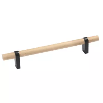 Мебельная ручка-скоба Yungi дерево 160 мм коричневый