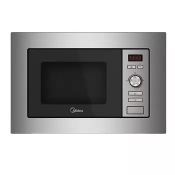 Микроволновая печь Midea AG820BJU-SS встраиваемая 20 л 34.4x59.5x38.8 см механическое управление цвет нержавеющая сталь
