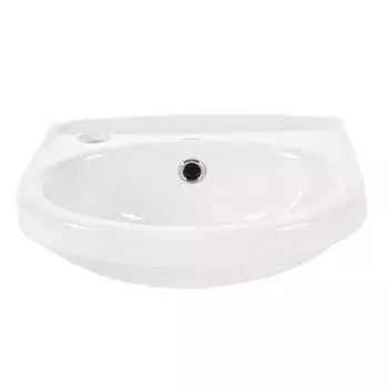 Мини-раковина Sanita Лада, фарфор 36 см, цвет белый