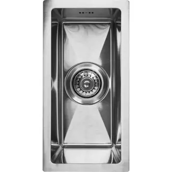 Мойка для кухни врезная М9S Delinia 20x40 см глубина чаши 17 см нержавеющая сталь цвет сатин