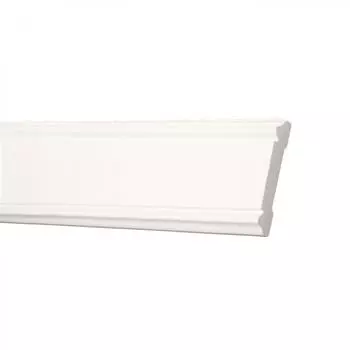 Молдинг настенный С40/70 200х6.6 см цвет белый