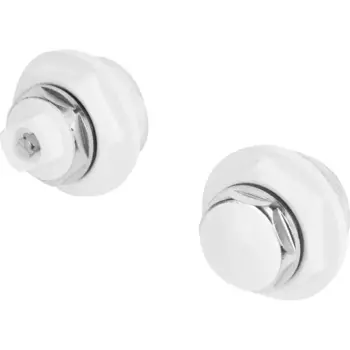 Монтажный комплект для радиатора Ростерм 1/2" сталь белый 10 шт.