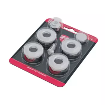 Монтажный комплект для радиатора Royal Thermo 1"x1/2" сталь белый 7 шт.