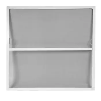 Москитная сетка ПВХ 110x93 см цвет белый