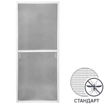 Москитная сетка рамочная 110x45 см цвет белый