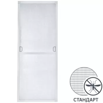 Москитная сетка рамочная 120x45 см цвет белый