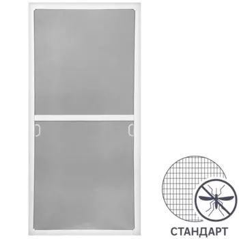 Москитная сетка рамочная 120x53 см цвет белый