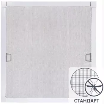 Москитная сетка рамочная 120x56 см цвет белый