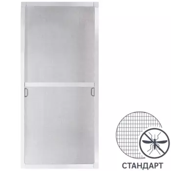 Москитная сетка рамочная 134x54 см цвет белый