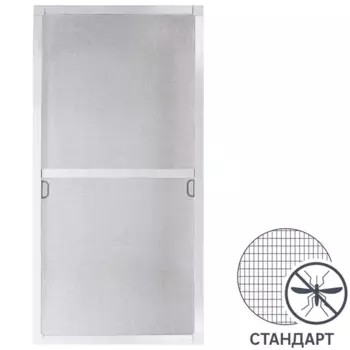 Москитная сетка рамочная 134x68 см цвет белый