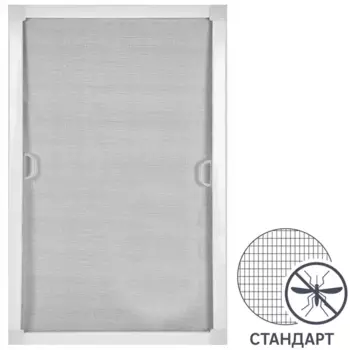 Москитная сетка рамочная 63x40 см цвет белый