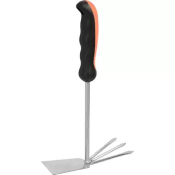 Мотыга садовая Новосад сталь 25см цвет серый