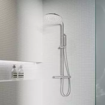 Мозаика стеклянная Artens Swam 32.7x32.7 см цвет белый