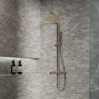 Мозаика фарфоровая Artens Island 28.8x34.2 см цвет серый