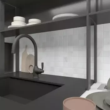 Мозаика мраморная Kreaforta белый 306x306x6 мм