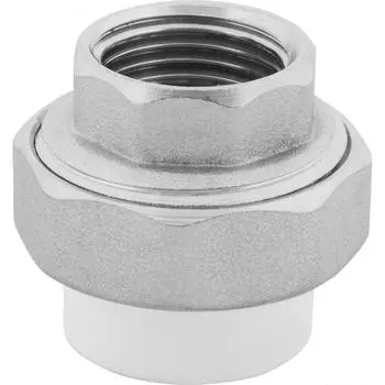 Муфта разъемная Политэк 1/2"x20 мм ВР полипропилен