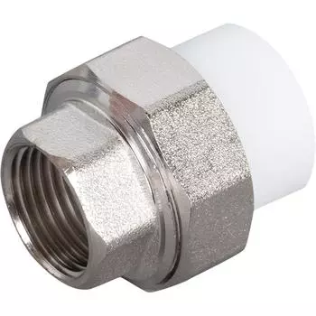 Муфта разъемная раструбная Ростерм 1/2"x20 мм ВР полипропилен