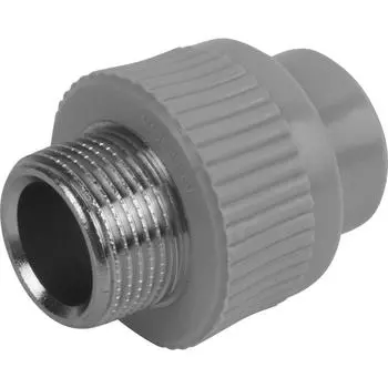 Муфта комбинированная FV-Plast 3/4"x20 мм НР полипропилен 215021