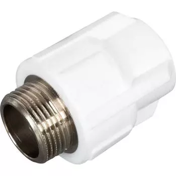 Муфта комбинированная Ростерм 3/4"x20 мм НР полипропилен