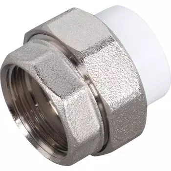 Муфта разъемная Ростерм 3/4"x20 мм ВР полипропилен