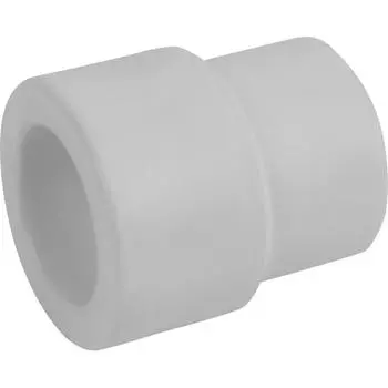 Муфта переходная Политэк 20x25 мм полипропилен