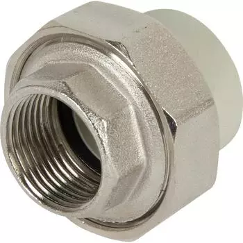 Муфта разъемная FV-Plast 3/4"x25 мм ВР полипропилен 236025