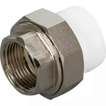 Муфта разъемная раструбная Ростерм 3/4"x25 мм ВР полипропилен