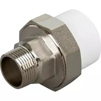 Муфта разъемная раструбная Ростерм 3/4"x32 мм НР полипропилен