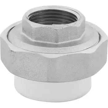 Муфта разъемная Политэк 3/4"x32 мм ВР полипропилен