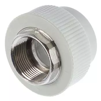 Муфта комбинированная FV-Plast 1 1/4"x40 мм ВР полипропилен 217040