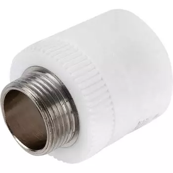 Муфта комбинированная Политэк 1"x40 мм НР полипропилен 20414