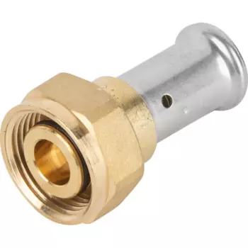 Муфта комбинированная Henco 3/4"x16 мм ВР латунь