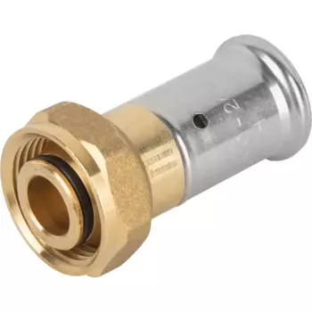 Муфта комбинированная Henco 3/4"x20 мм ВР латунь