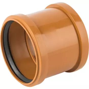 Муфта двойная наружная 110 мм