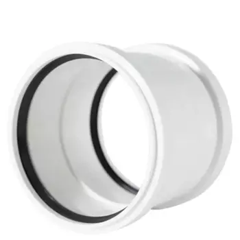 Муфта двухраструбная Equation с шумопоглощением 110 мм полипропилен