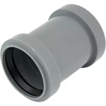 Муфта двухраструбная Контур Стандарт 50 мм полипропилен