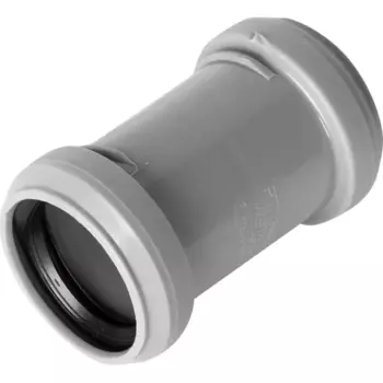 Муфта двухраструбная Ростурпласт 40 мм полипропилен