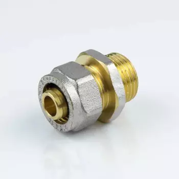 Муфта комбинированная Aquasfera 1/2"x20 мм НР латунь 027-8723