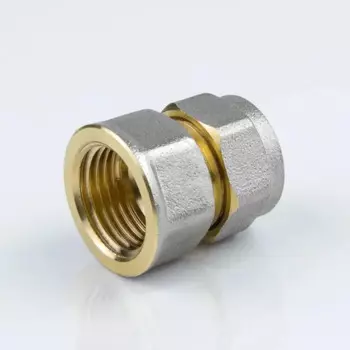 Муфта комбинированная Aquasfera 3/4"x16 мм ВР латунь 027-8715