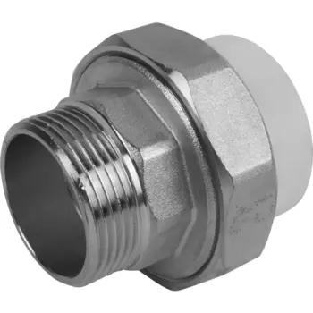 Муфта комбинированная РВК 1 1/4"x40 мм НР полипропилен 50104